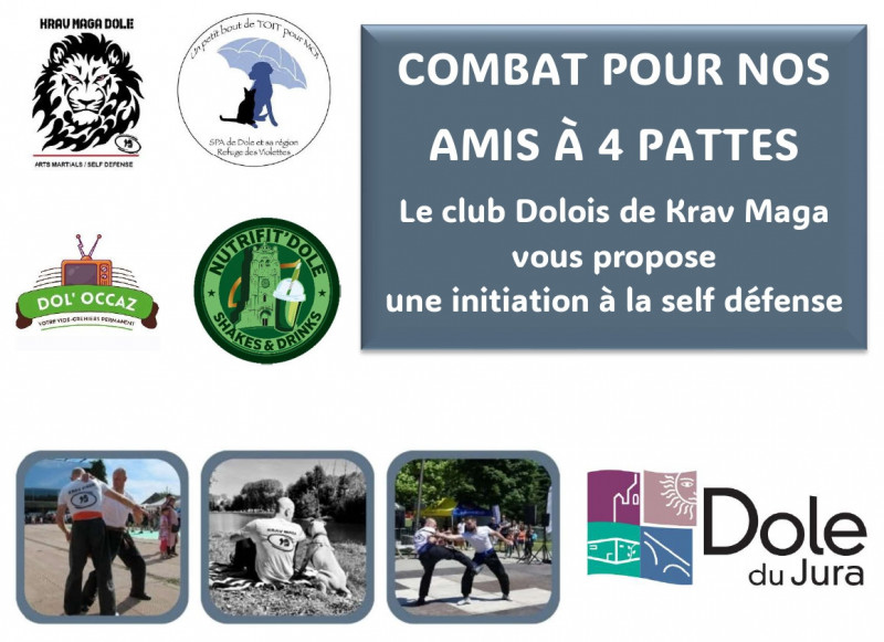 Stage de Krav Maga au profit de la SPA de Dole