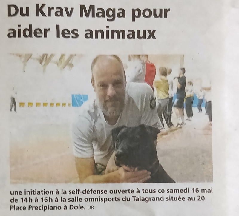 Du Krav Maga pour aider les animaux
