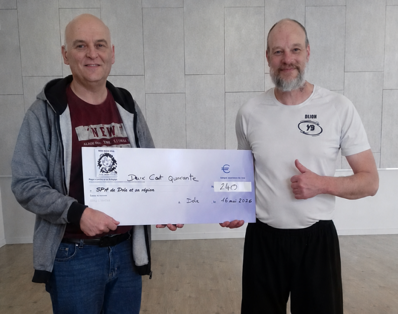 Merci au Krav Maga de Dole