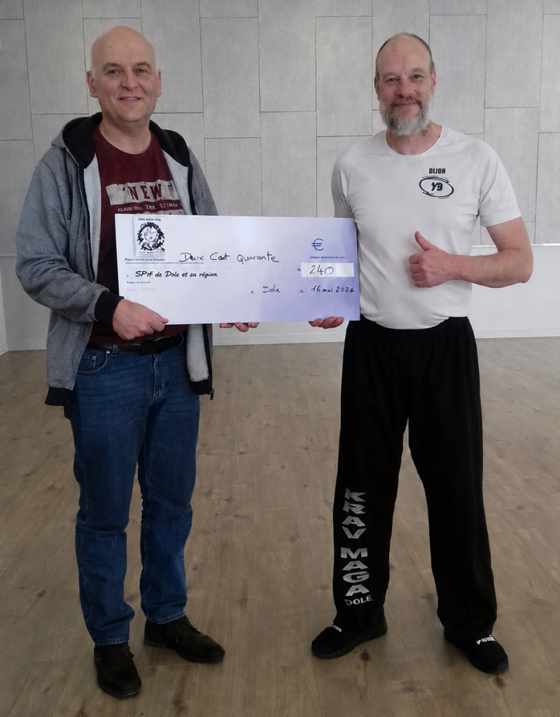 Merci au Krav Maga de Dole