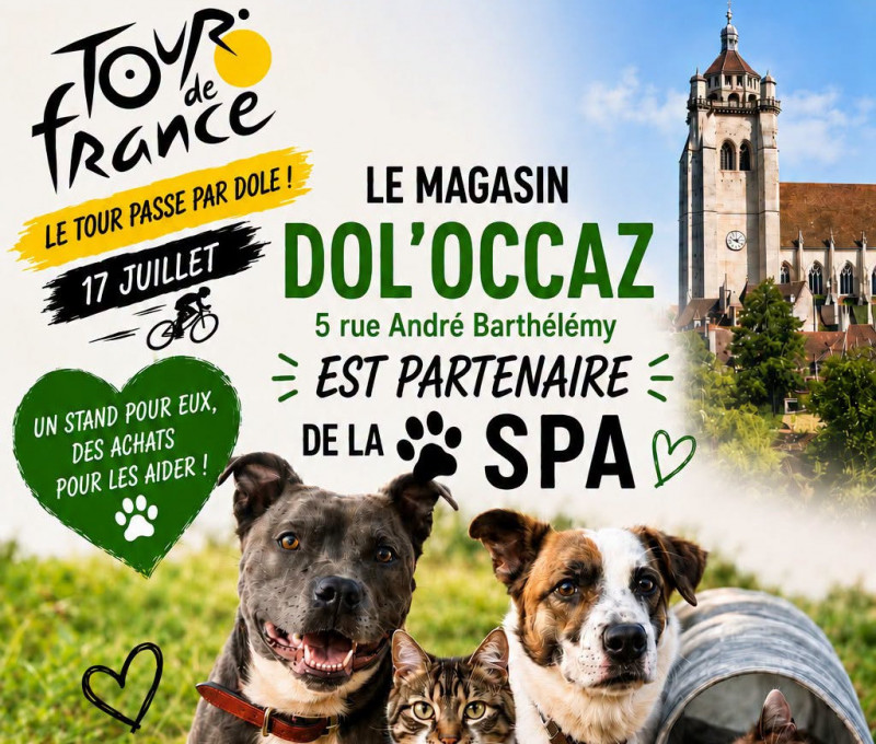Dol'Occaz soutient la SPA de Dole