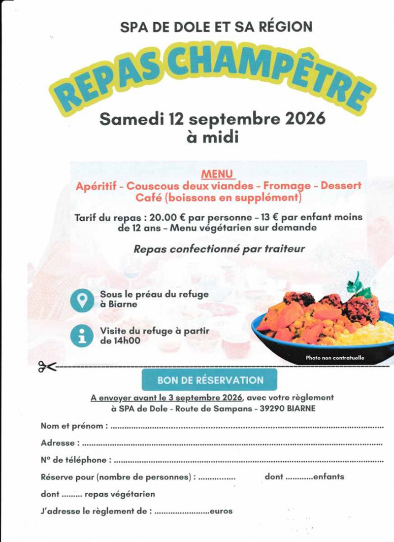 N'oubliez pas de réserver