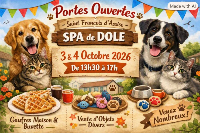 PORTES OUVERTES LES 3 ET 4 OCTOBRE